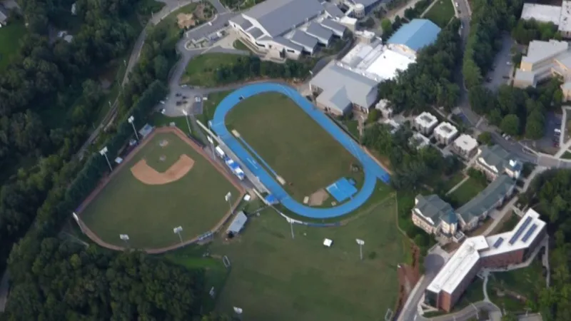 Aerial Footage of UNC Asheville, August 16, 2016
